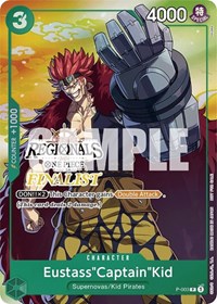 Eustass"Captain"Kid (Offline Regional 2024 Vol. 2) [Finalist] #P-003