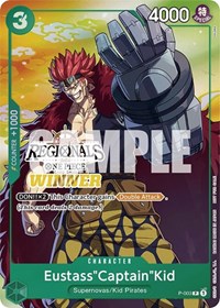 Eustass"Captain"Kid (Online Regional 2024 Vol. 2) [Winner] #P-003