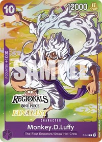 Monkey.D.Luffy (041) (Online Regional 2024 Vol. 2) [Finalist] #P-041
