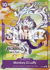 Monkey.D.Luffy (041) (Offline Regional 2024 Vol. 2) [Winner] #P-041