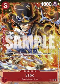 Sabo (Event Pack Vol. 4) #P-044