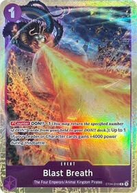 Blast Breath (Premium Card Collection -Best Selection Vol. 1-) #ST04-016
