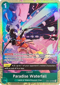Paradise Waterfall (Premium Card Collection -Best Selection Vol. 1-) #OP01-057