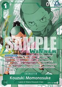 Kouzuki Momonosuke (Winner Pack Vol. 7) #OP01-041