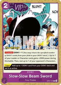 Slow-Slow Beam Sword #OP07-076
