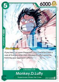 Monkey.D.Luffy (033) #OP07-033