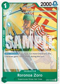 Roronoa Zoro (034) #OP07-034