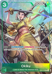 Okiku (Premium Card Collection -BANDAI CARD GAMES Fest. 23-24 Edition-) #OP01-035