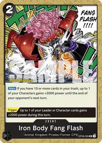 Iron Body Fang Flash #OP08-095