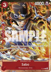 Sabo (CS 2024 Event Pack) #P-044