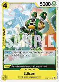 Edison (Tournament Pack 2024 Oct.-Dec.) #OP07-100