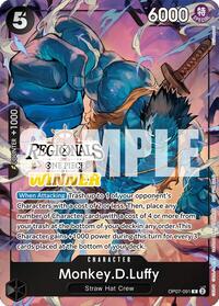 Monkey.D.Luffy (091) (Offline Regional 2024 Vol. 3) [Winner] #OP07-091