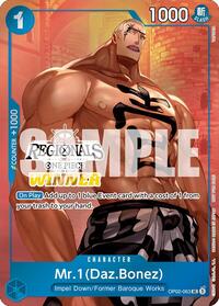 Mr.1 (Daz.Bonez) (Offline Regional 2024 Vol. 3) [Winner] #OP02-063