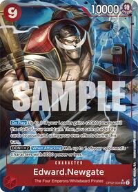 Edward.Newgate (OP02-004) (Alternate Art) #OP02-004