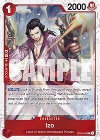 Izo (OP03-003) (Jolly Roger Foil) #OP03-003