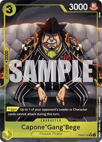 Capone"Gang"Bege (OP04-100) (Alternate Art) #OP04-100