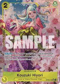 Kouzuki Hiyori (Alternate Art) #OP06-106