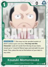 Kouzuki Momonosuke (Jolly Roger Foil) #OP01-041