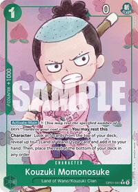 Kouzuki Momonosuke (Alternate Art) #OP01-041