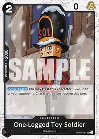 One-Legged Toy Soldier (Jolly Roger Foil) #OP05-081