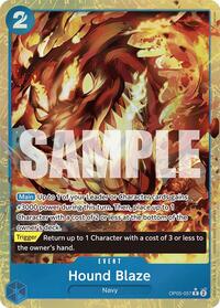 Hound Blaze (Alternate Art) #OP05-057