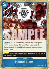 Hound Blaze (Jolly Roger Foil) #OP05-057