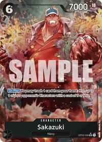 Sakazuki (Alternate Art) #OP02-099