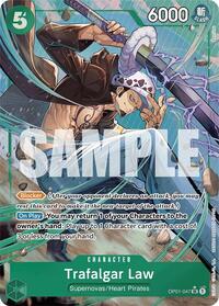Trafalgar Law (OP01-047) (Alternate Art) #OP01-047