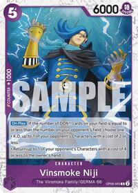 Vinsmoke Niji (OP06-065) (Jolly Roger Foil) #OP06-065