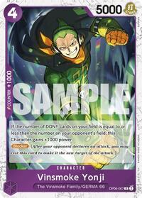 Vinsmoke Yonji (OP06-067) (Jolly Roger Foil) #OP06-067