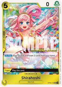 Shirahoshi (ST15 - ST20 Release Event Winner Pack) #OP03-116