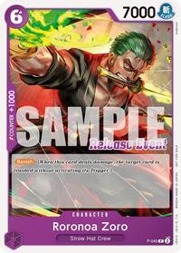 Roronoa Zoro (ST15 - ST20 Release Event Pack) #P-045