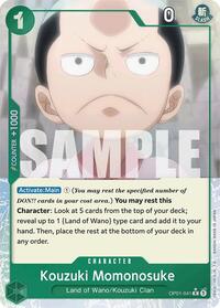 Kouzuki Momonosuke (Full Art) #OP01-041