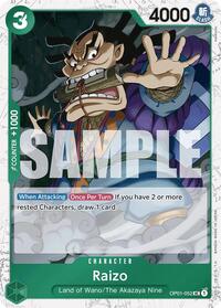 Raizo (Jolly Roger Foil) #OP01-052