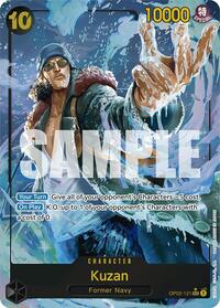 Kuzan (OP02-121) (Alternate Art) #OP02-121