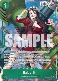 Baby 5 (OP05-034) (Alternate Art) #OP05-034