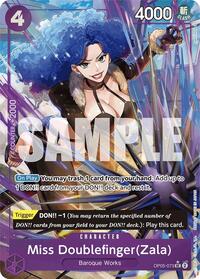 Miss Doublefinger(Zala) (Full Art) #OP05-073