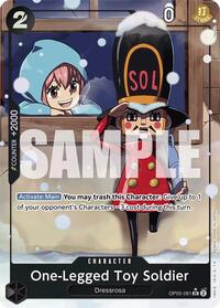 One-Legged Toy Soldier (Alternate Art) #OP05-081