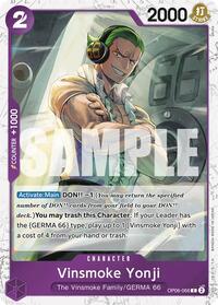 Vinsmoke Yonji (OP06-066) (Jolly Roger Foil) #OP06-066