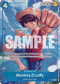 Monkey.D.Luffy (P-055) (Full Art) #P-055