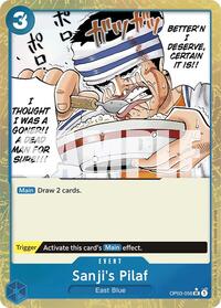 Sanji's Pilaf (Textured Foil) #OP03-056