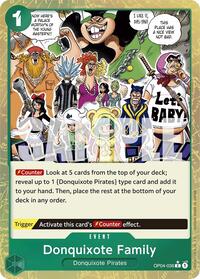 Donquixote Family (Textured Foil) #OP04-036