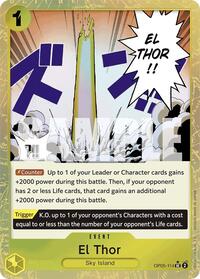 El Thor (Textured Foil) #OP05-114