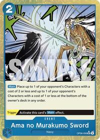 Ama no Murakumo Sword (Textured Foil) #OP06-056