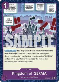 Kingdom of GERMA (Textured Foil) #OP06-079