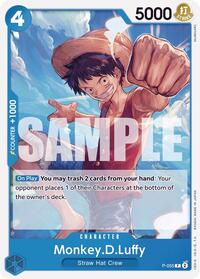 Monkey.D.Luffy (P-055) (Reprint) #P-055