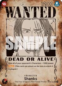 Shanks (004) (Wanted Poster) #OP09-004