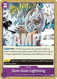 Gum-Gum Lightning #OP09-077