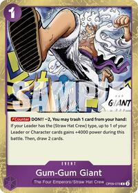 Gum-Gum Giant #OP09-078