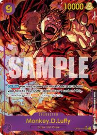 Monkey.D.Luffy (119) (Alternate Art) #OP09-119